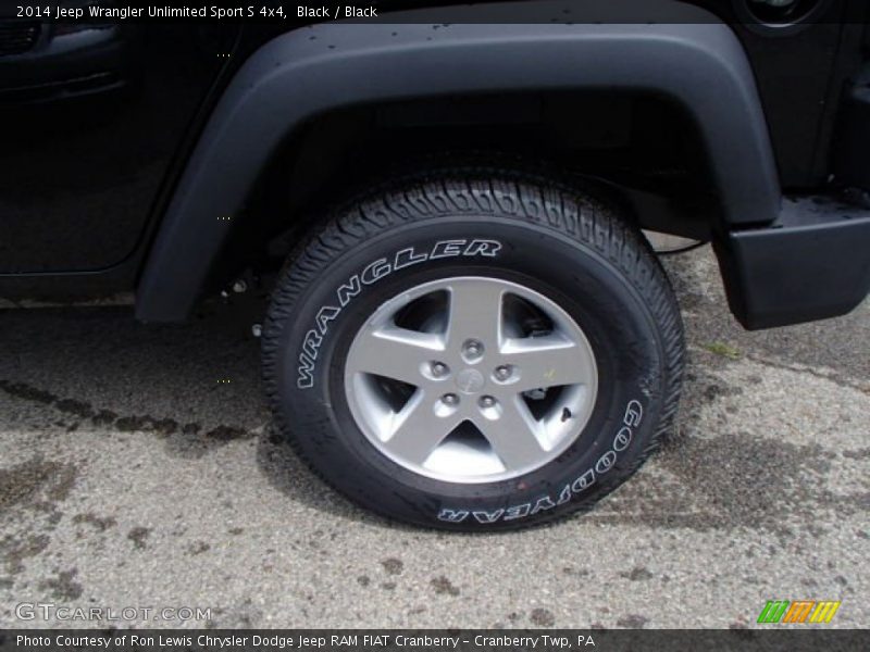 Black / Black 2014 Jeep Wrangler Unlimited Sport S 4x4