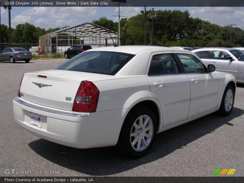 Stone White / Dark Slate Gray 2008 Chrysler 300 Limited