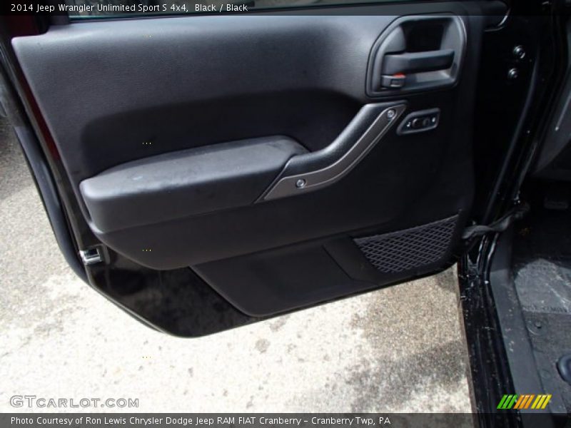 Black / Black 2014 Jeep Wrangler Unlimited Sport S 4x4