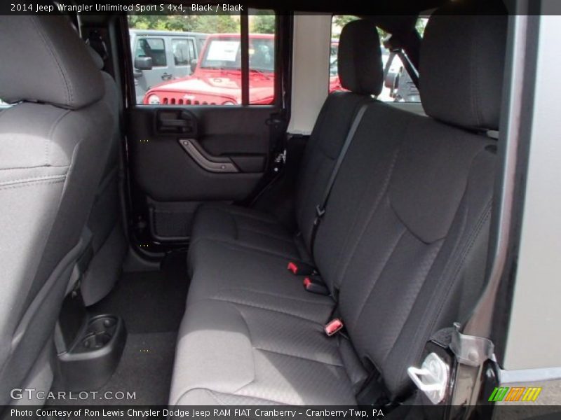 Black / Black 2014 Jeep Wrangler Unlimited Sport S 4x4