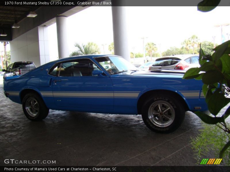 Grabber Blue / Black 1970 Ford Mustang Shelby GT350 Coupe