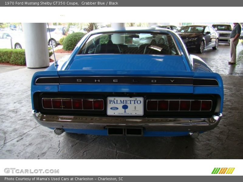 Grabber Blue / Black 1970 Ford Mustang Shelby GT350 Coupe