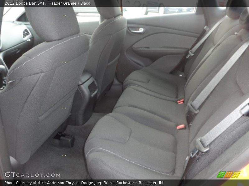 Header Orange / Black 2013 Dodge Dart SXT