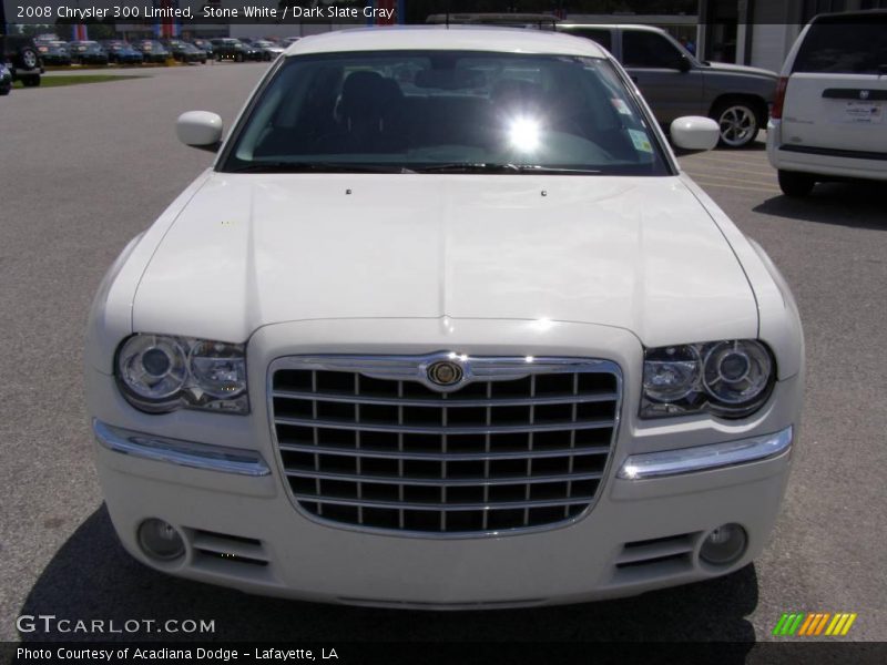 Stone White / Dark Slate Gray 2008 Chrysler 300 Limited