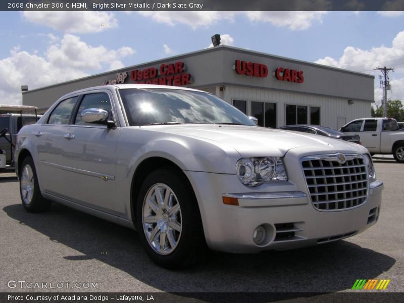 Bright Silver Metallic / Dark Slate Gray 2008 Chrysler 300 C HEMI