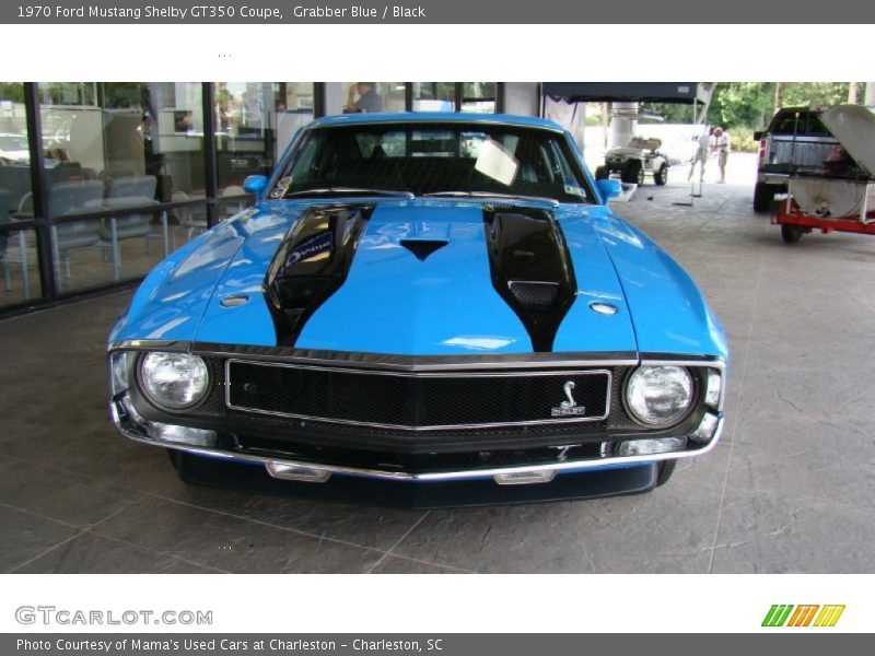 Grabber Blue / Black 1970 Ford Mustang Shelby GT350 Coupe