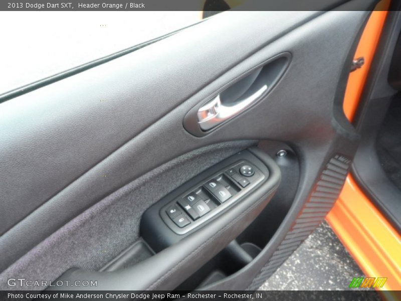 Header Orange / Black 2013 Dodge Dart SXT