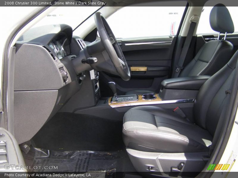 Stone White / Dark Slate Gray 2008 Chrysler 300 Limited