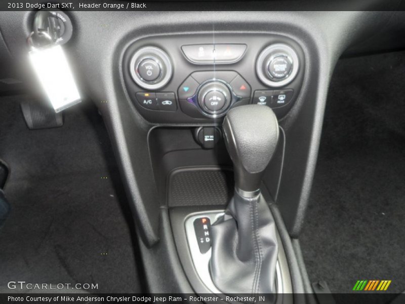 Header Orange / Black 2013 Dodge Dart SXT