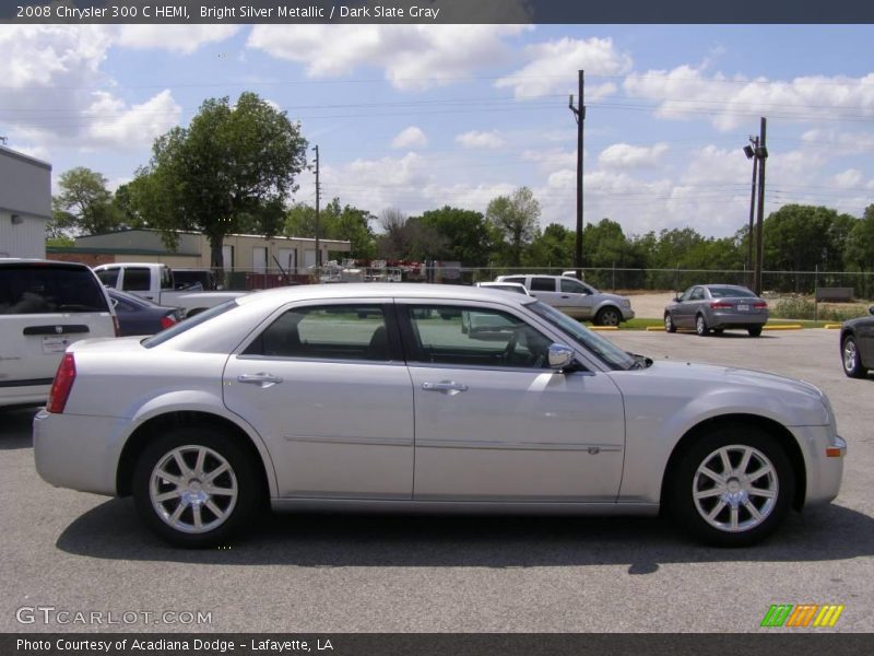 Bright Silver Metallic / Dark Slate Gray 2008 Chrysler 300 C HEMI