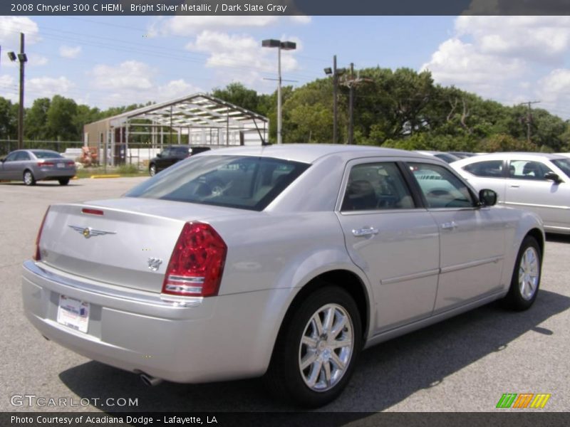 Bright Silver Metallic / Dark Slate Gray 2008 Chrysler 300 C HEMI