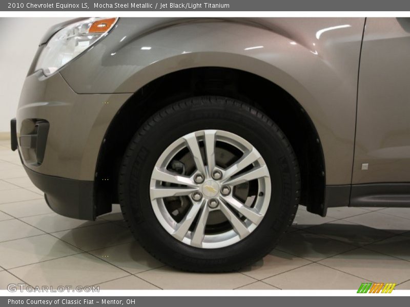Mocha Steel Metallic / Jet Black/Light Titanium 2010 Chevrolet Equinox LS
