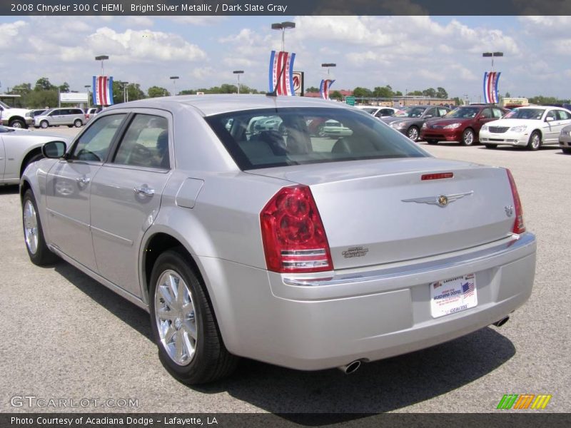 Bright Silver Metallic / Dark Slate Gray 2008 Chrysler 300 C HEMI
