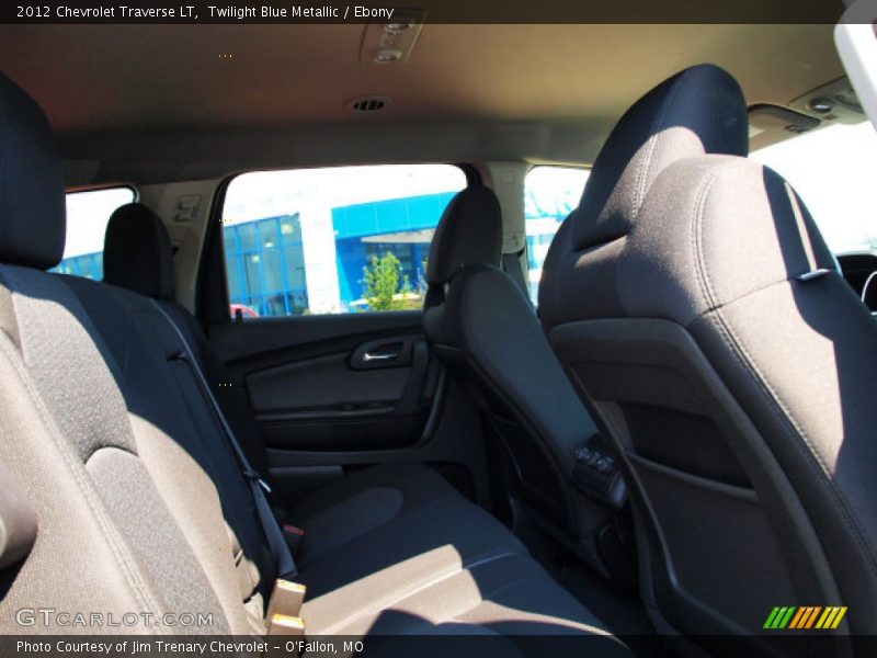Twilight Blue Metallic / Ebony 2012 Chevrolet Traverse LT