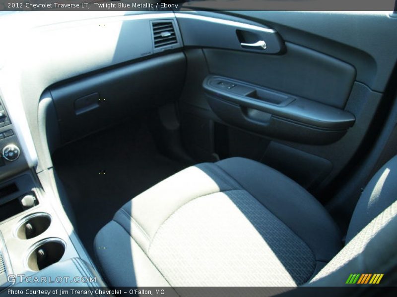 Twilight Blue Metallic / Ebony 2012 Chevrolet Traverse LT