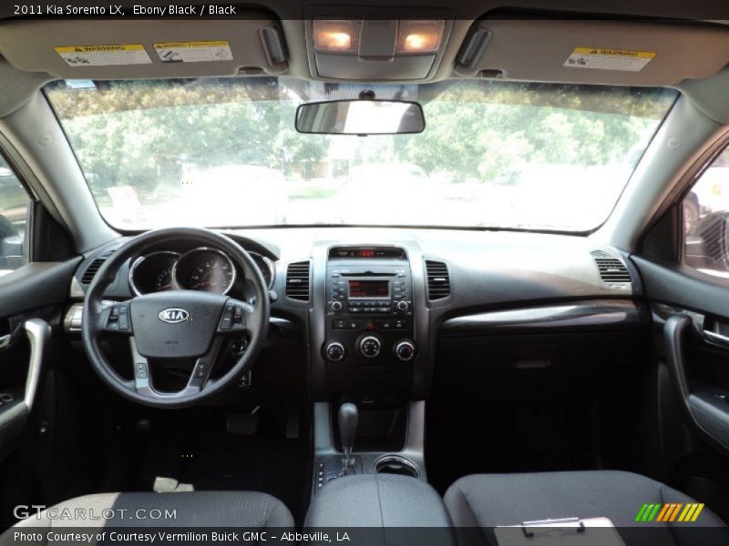 Ebony Black / Black 2011 Kia Sorento LX