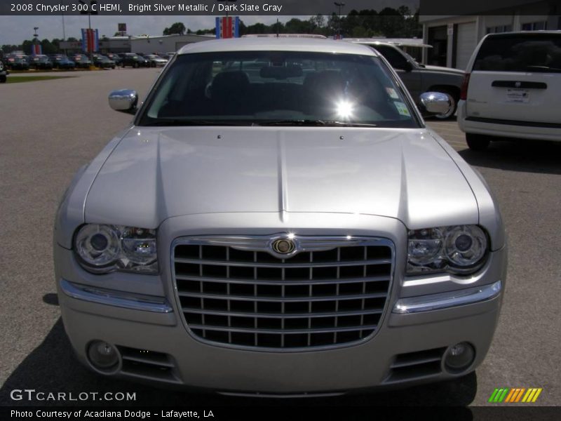Bright Silver Metallic / Dark Slate Gray 2008 Chrysler 300 C HEMI