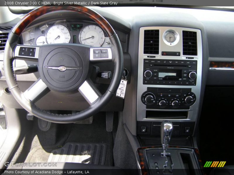 Bright Silver Metallic / Dark Slate Gray 2008 Chrysler 300 C HEMI
