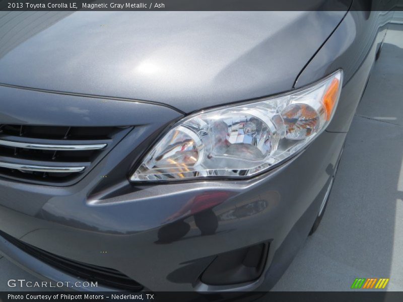 Magnetic Gray Metallic / Ash 2013 Toyota Corolla LE