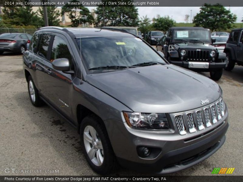 Mineral Gray Metallic / Dark Slate Gray/Light Pebble 2014 Jeep Compass Latitude 4x4