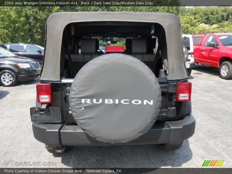 Black / Dark Slate Gray/Medium Slate Gray 2009 Jeep Wrangler Unlimited Rubicon 4x4