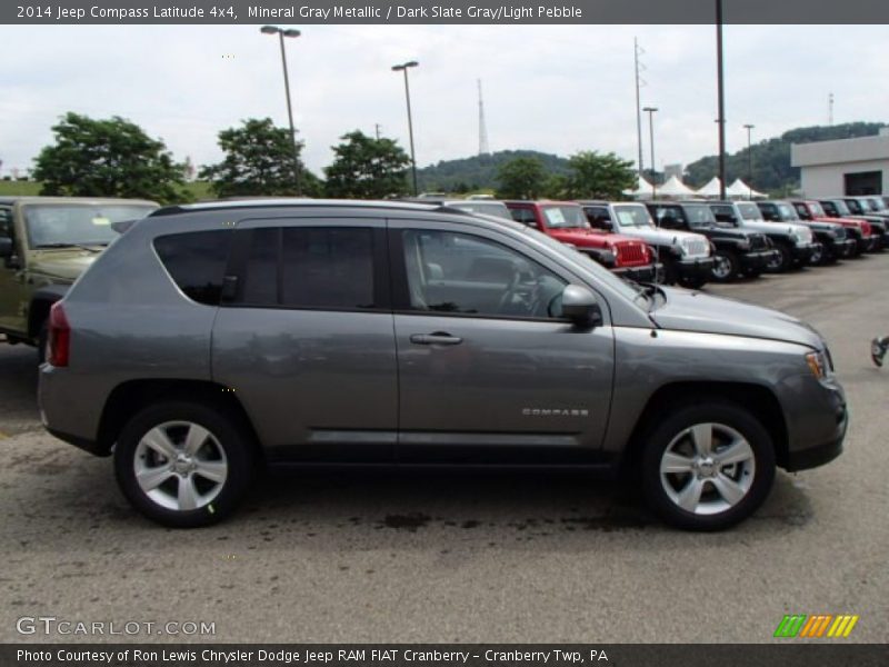 Mineral Gray Metallic / Dark Slate Gray/Light Pebble 2014 Jeep Compass Latitude 4x4