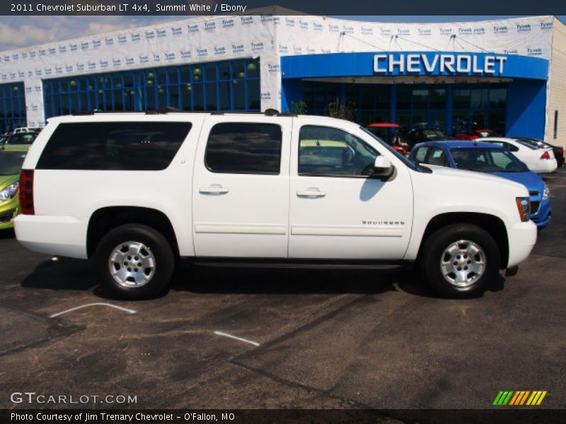 Summit White / Ebony 2011 Chevrolet Suburban LT 4x4