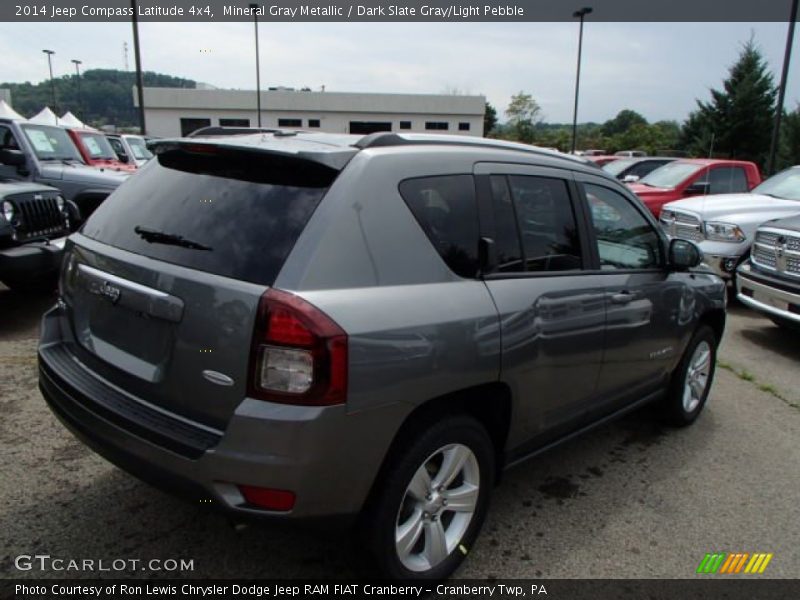 Mineral Gray Metallic / Dark Slate Gray/Light Pebble 2014 Jeep Compass Latitude 4x4