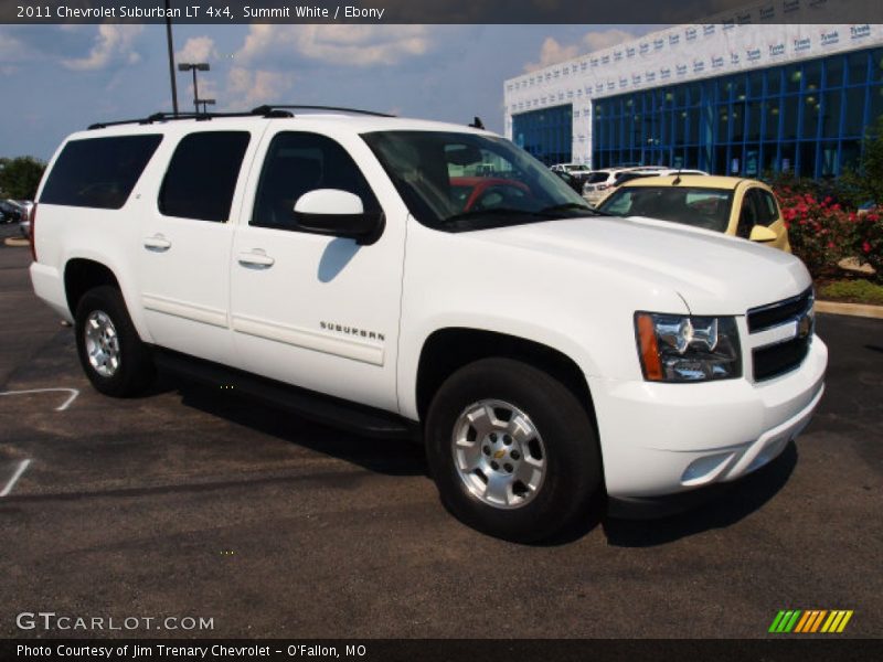 Summit White / Ebony 2011 Chevrolet Suburban LT 4x4
