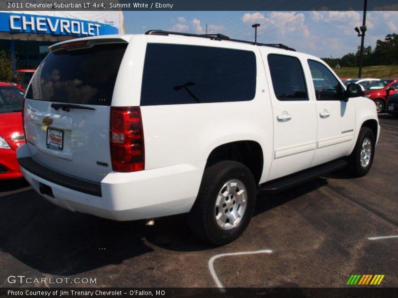 Summit White / Ebony 2011 Chevrolet Suburban LT 4x4