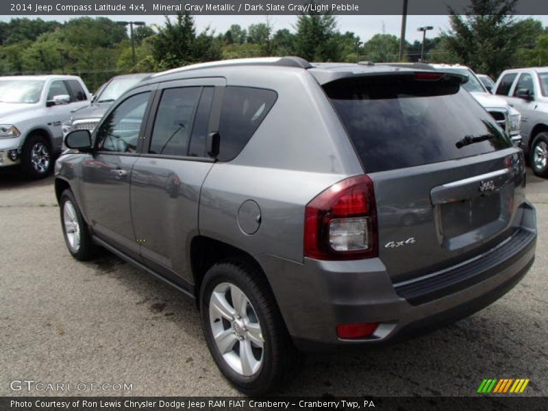 Mineral Gray Metallic / Dark Slate Gray/Light Pebble 2014 Jeep Compass Latitude 4x4