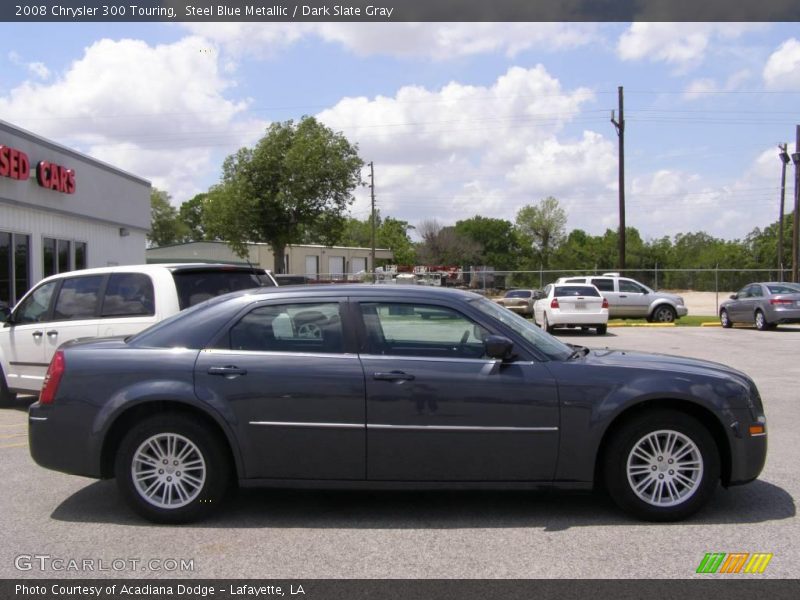 Steel Blue Metallic / Dark Slate Gray 2008 Chrysler 300 Touring