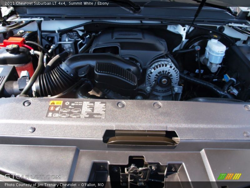 Summit White / Ebony 2011 Chevrolet Suburban LT 4x4