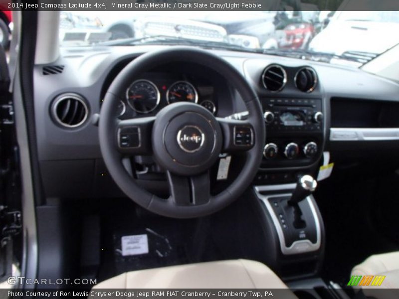Mineral Gray Metallic / Dark Slate Gray/Light Pebble 2014 Jeep Compass Latitude 4x4