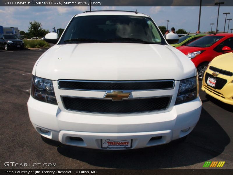 Summit White / Ebony 2011 Chevrolet Suburban LT 4x4