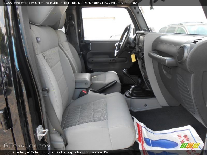 Black / Dark Slate Gray/Medium Slate Gray 2009 Jeep Wrangler Unlimited Rubicon 4x4