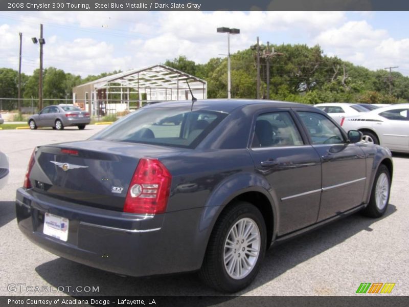 Steel Blue Metallic / Dark Slate Gray 2008 Chrysler 300 Touring