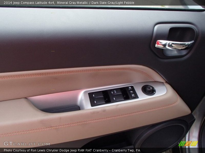 Mineral Gray Metallic / Dark Slate Gray/Light Pebble 2014 Jeep Compass Latitude 4x4