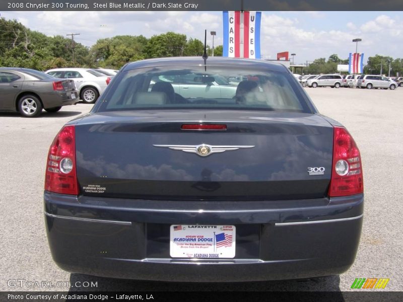 Steel Blue Metallic / Dark Slate Gray 2008 Chrysler 300 Touring