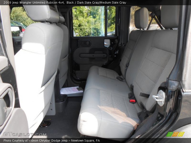Black / Dark Slate Gray/Medium Slate Gray 2009 Jeep Wrangler Unlimited Rubicon 4x4