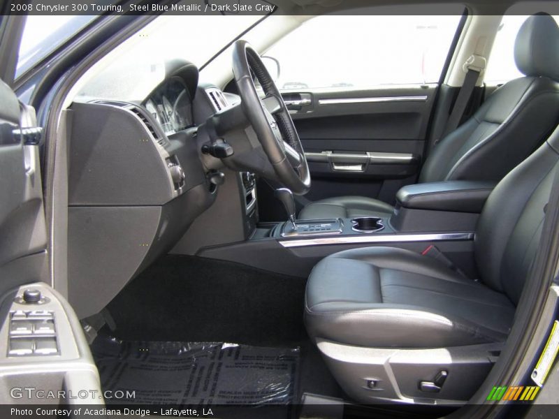 Steel Blue Metallic / Dark Slate Gray 2008 Chrysler 300 Touring
