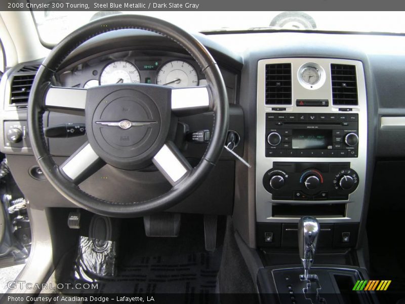 Steel Blue Metallic / Dark Slate Gray 2008 Chrysler 300 Touring