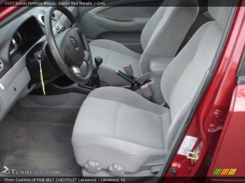 Front Seat of 2007 Forenza Wagon