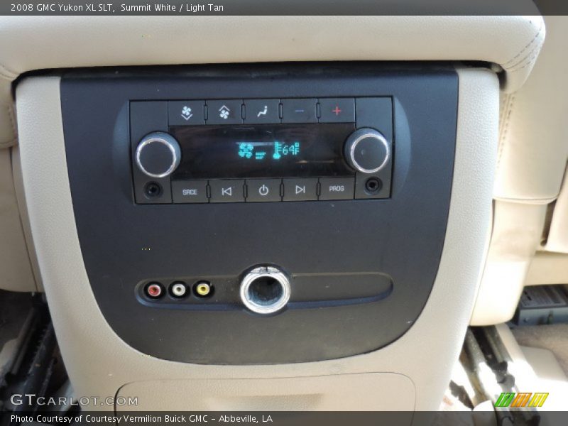 Summit White / Light Tan 2008 GMC Yukon XL SLT