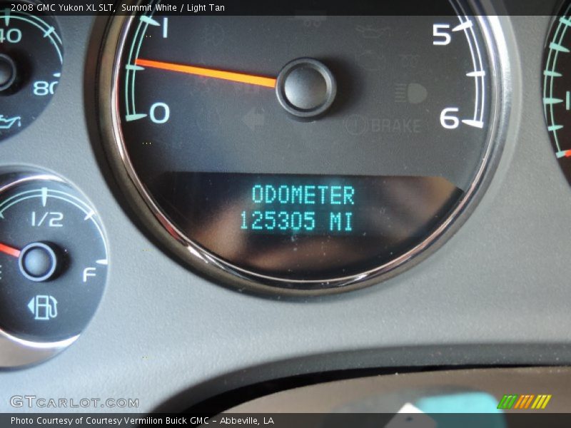 Summit White / Light Tan 2008 GMC Yukon XL SLT