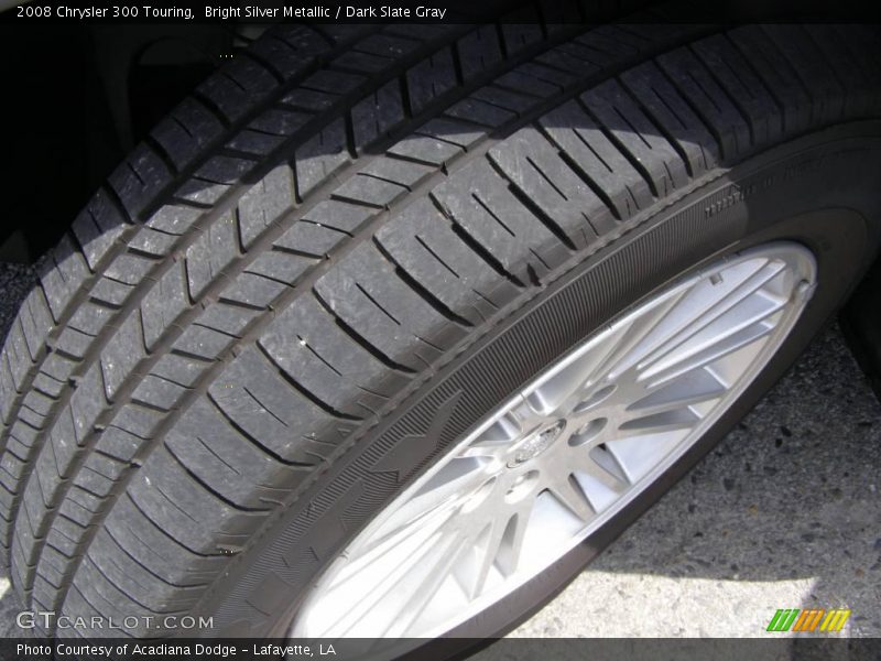Bright Silver Metallic / Dark Slate Gray 2008 Chrysler 300 Touring