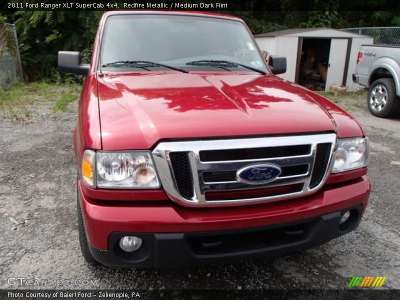Redfire Metallic / Medium Dark Flint 2011 Ford Ranger XLT SuperCab 4x4