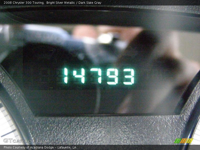 Bright Silver Metallic / Dark Slate Gray 2008 Chrysler 300 Touring
