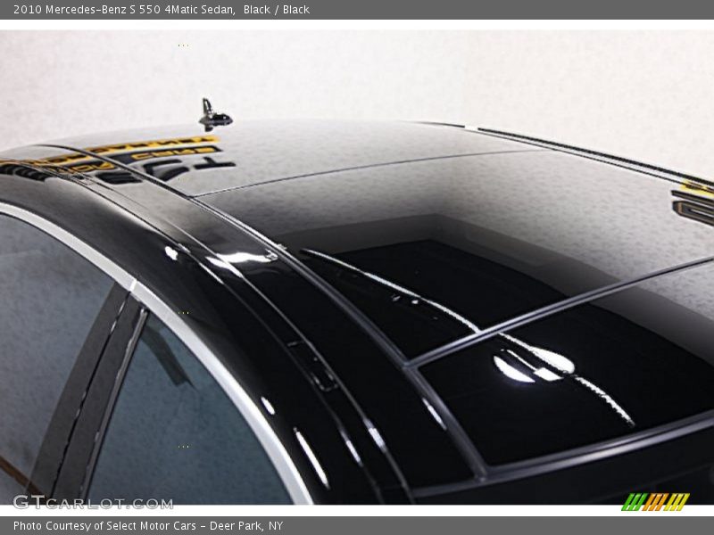 Black / Black 2010 Mercedes-Benz S 550 4Matic Sedan