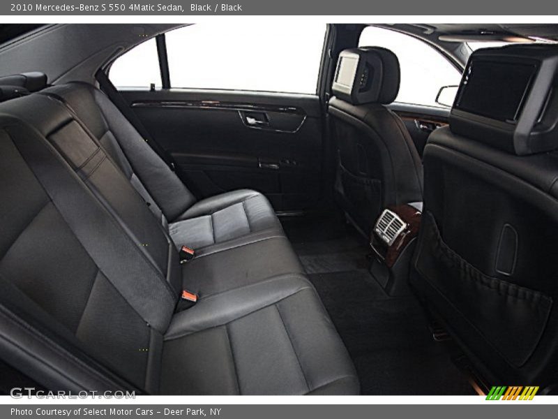 Black / Black 2010 Mercedes-Benz S 550 4Matic Sedan